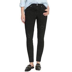 BUFFALO David Bitton Ladies' Jess Rip and Repair Jean (Black, 4/27)